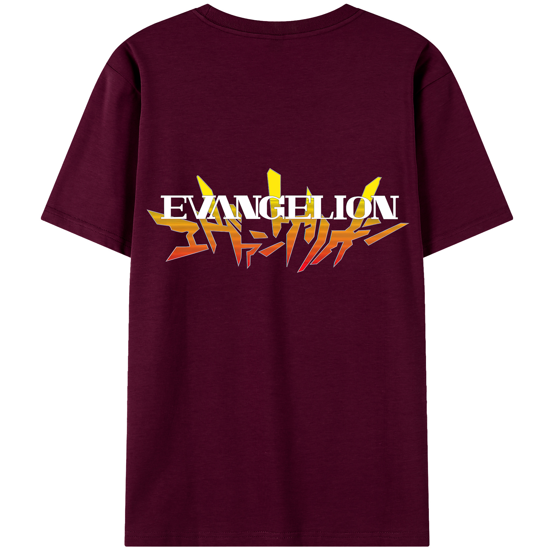 （画像用） EVA 新世紀エヴァンゲリオン レディース半袖Tシャツ(バックプリント)